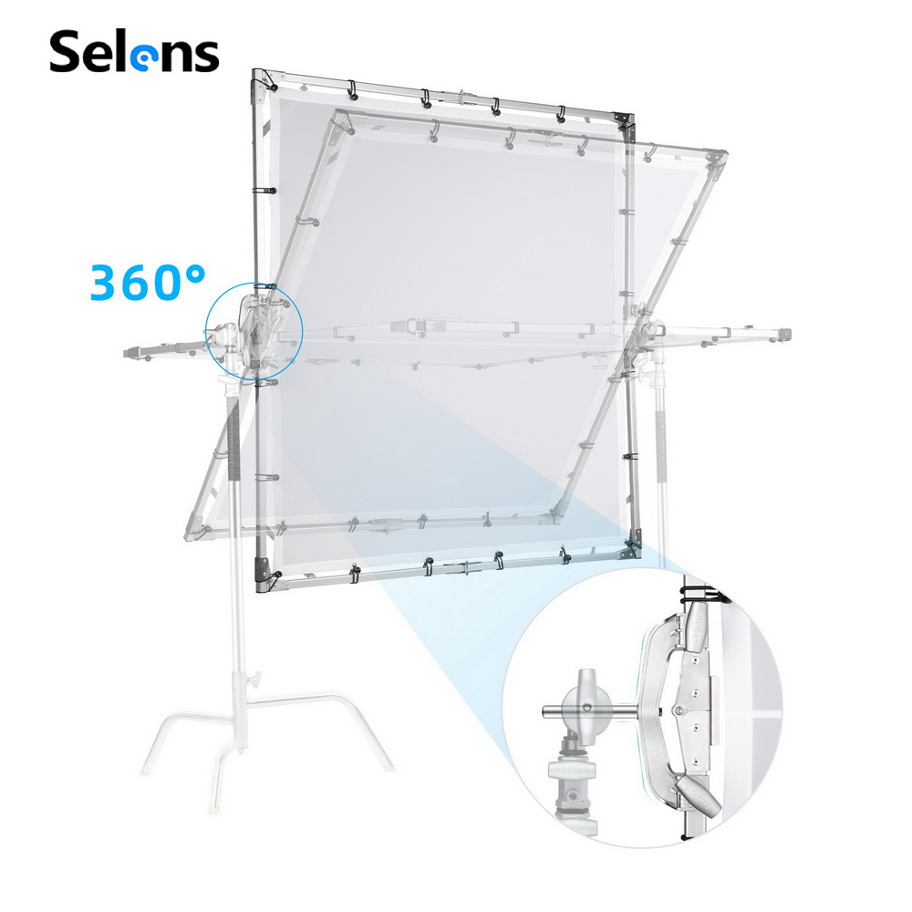 Selens Foldable 1.5/2/2.4M Sof - مراجعة Photography Umbrella Lighting Kit وسعره