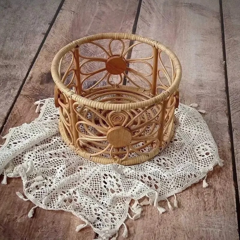 Vintage Handmade Rattan Chair, - مراجعة Photography Newborn وسعره