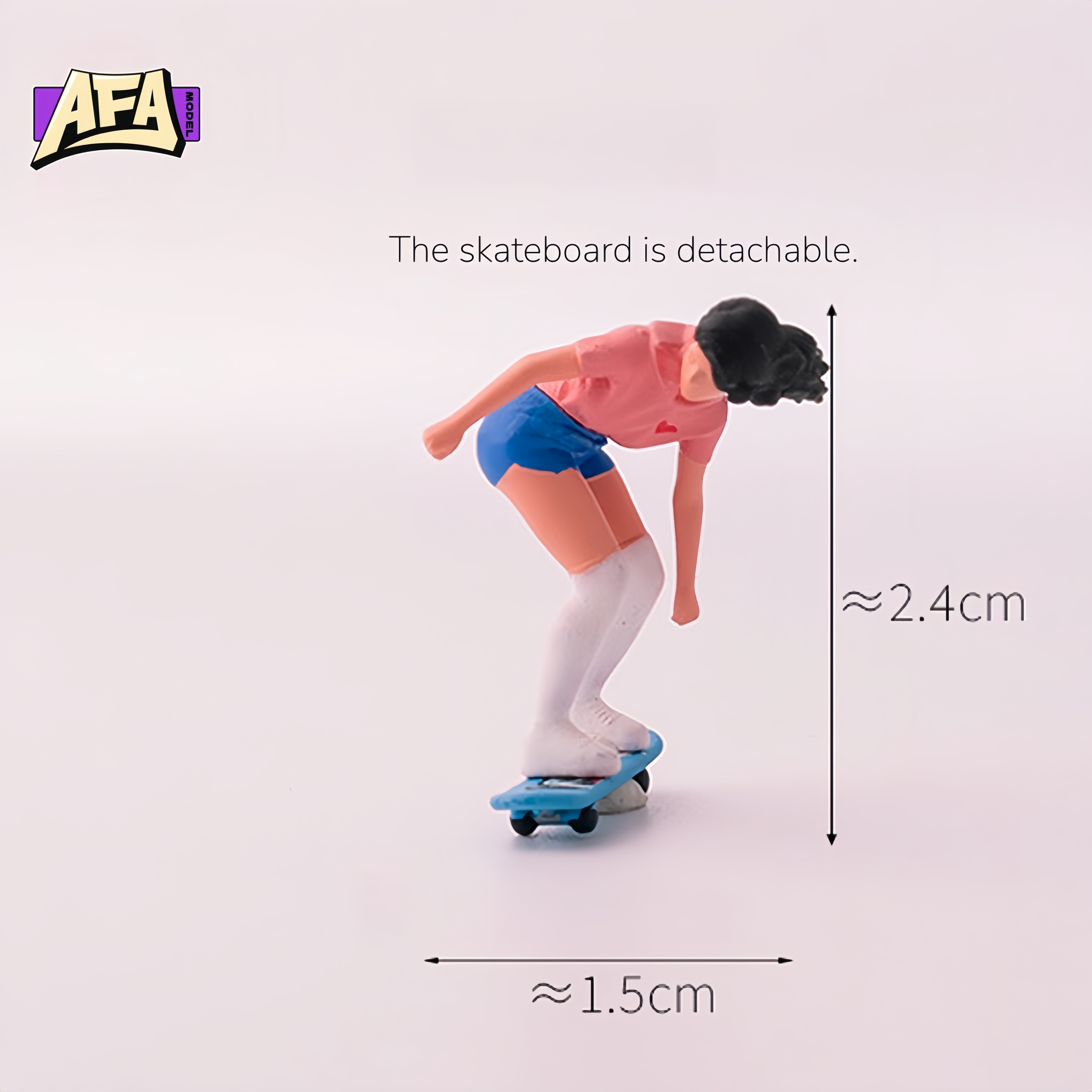1 64 resin diorama skate Minia - مراجعة Photography Product وسعره