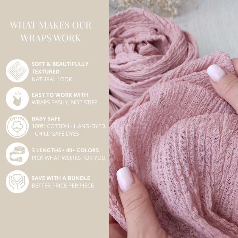 1pcs/ Newborn Photography Wrap - مراجعة Photography Newborn وسعره