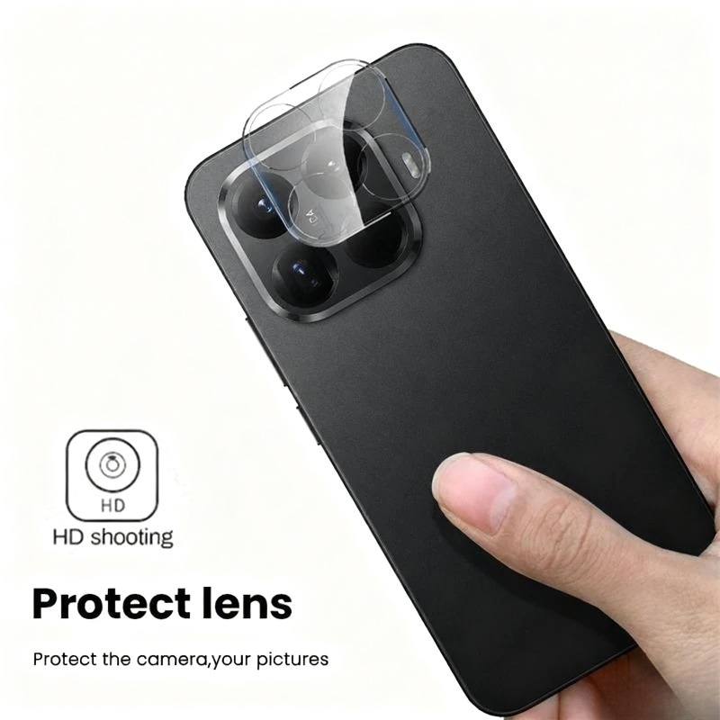2Pcs 3D Clear Lens Case for Xi - مراجعة Photography Kit Xiaomi 15T Pro وسعره