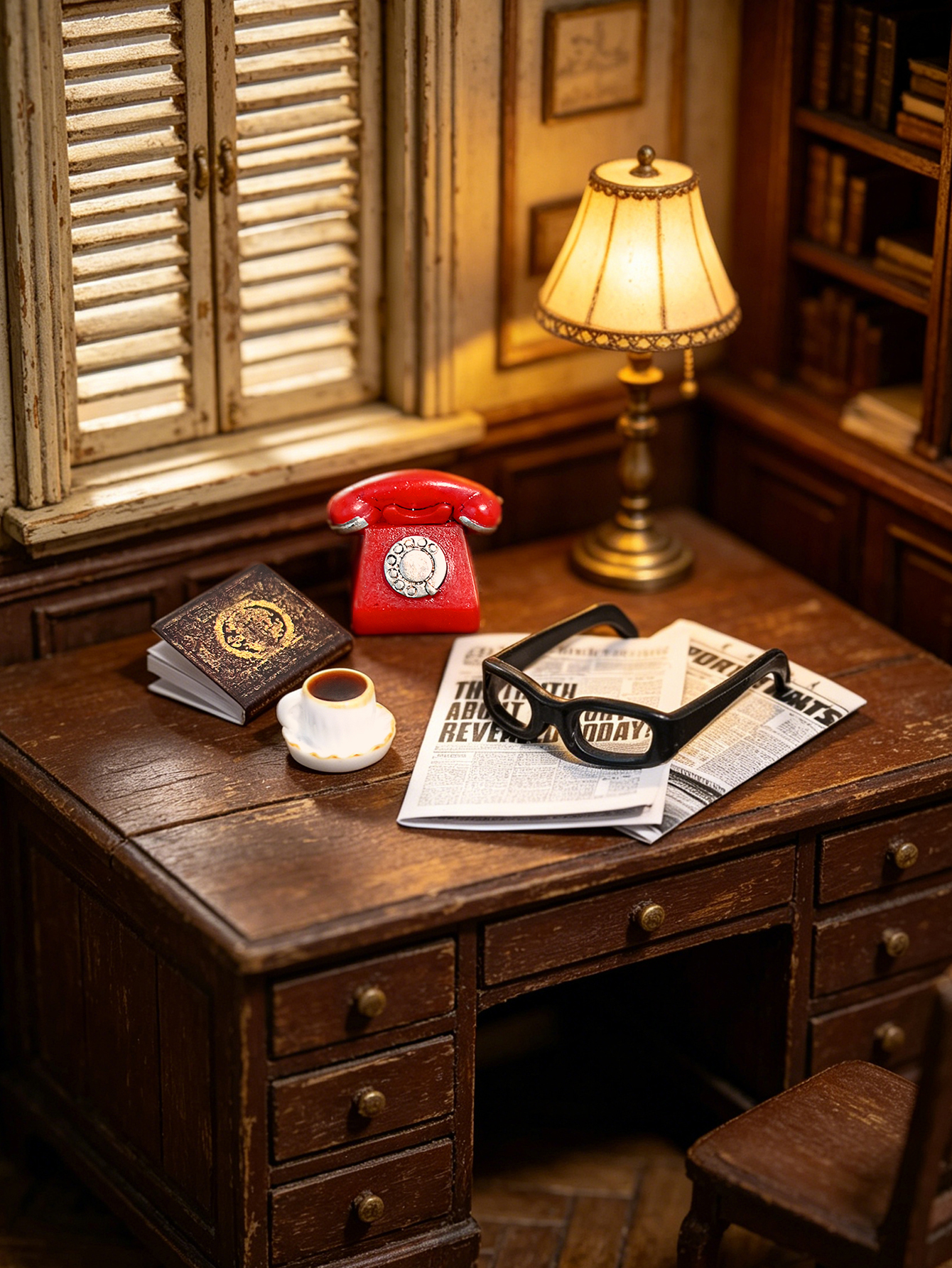 A Miniature Vintage Desktop Or - مراجعة Photography Product وسعره