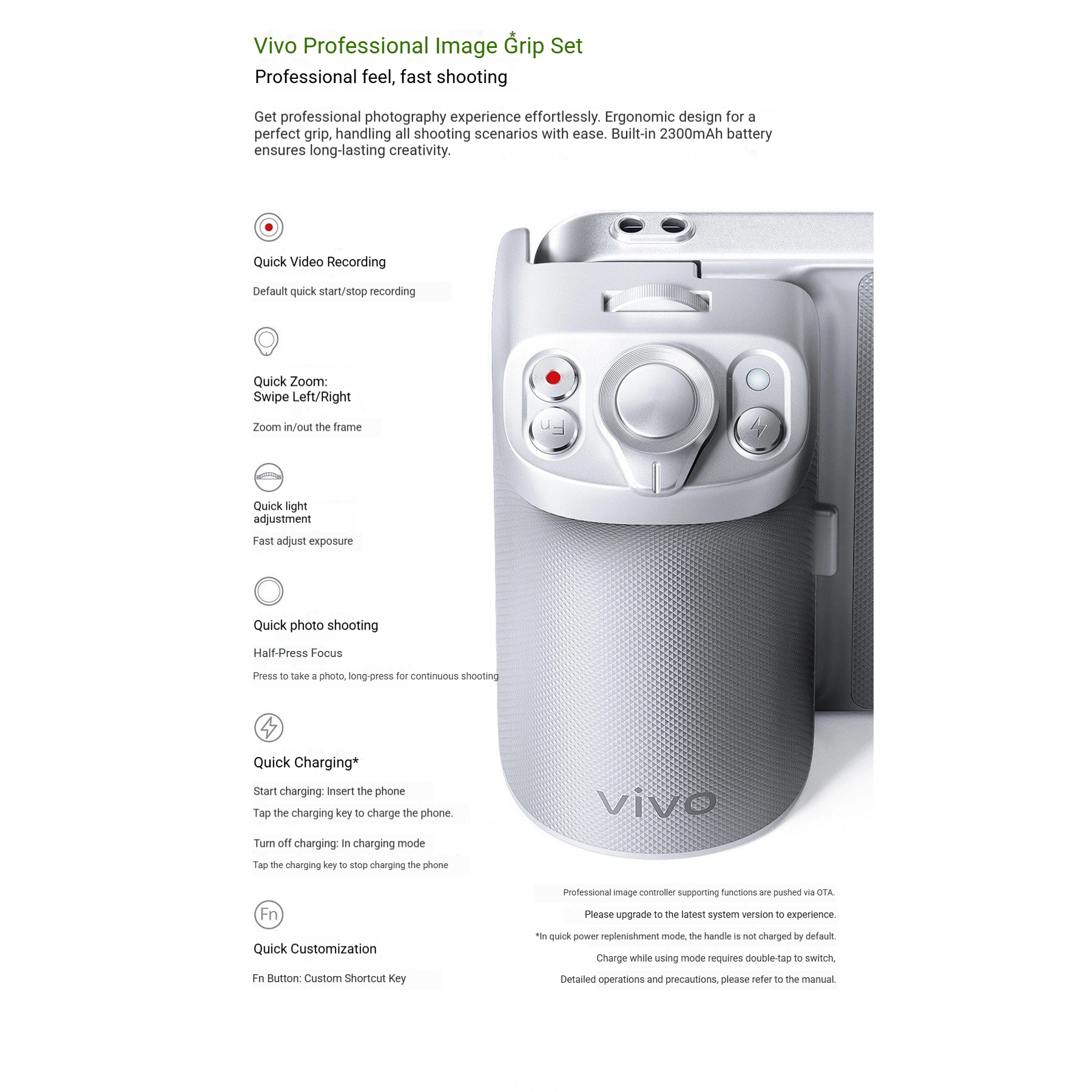For Vivo X300Ultra Professiona - مراجعة Photography Kit X300 وسعره
