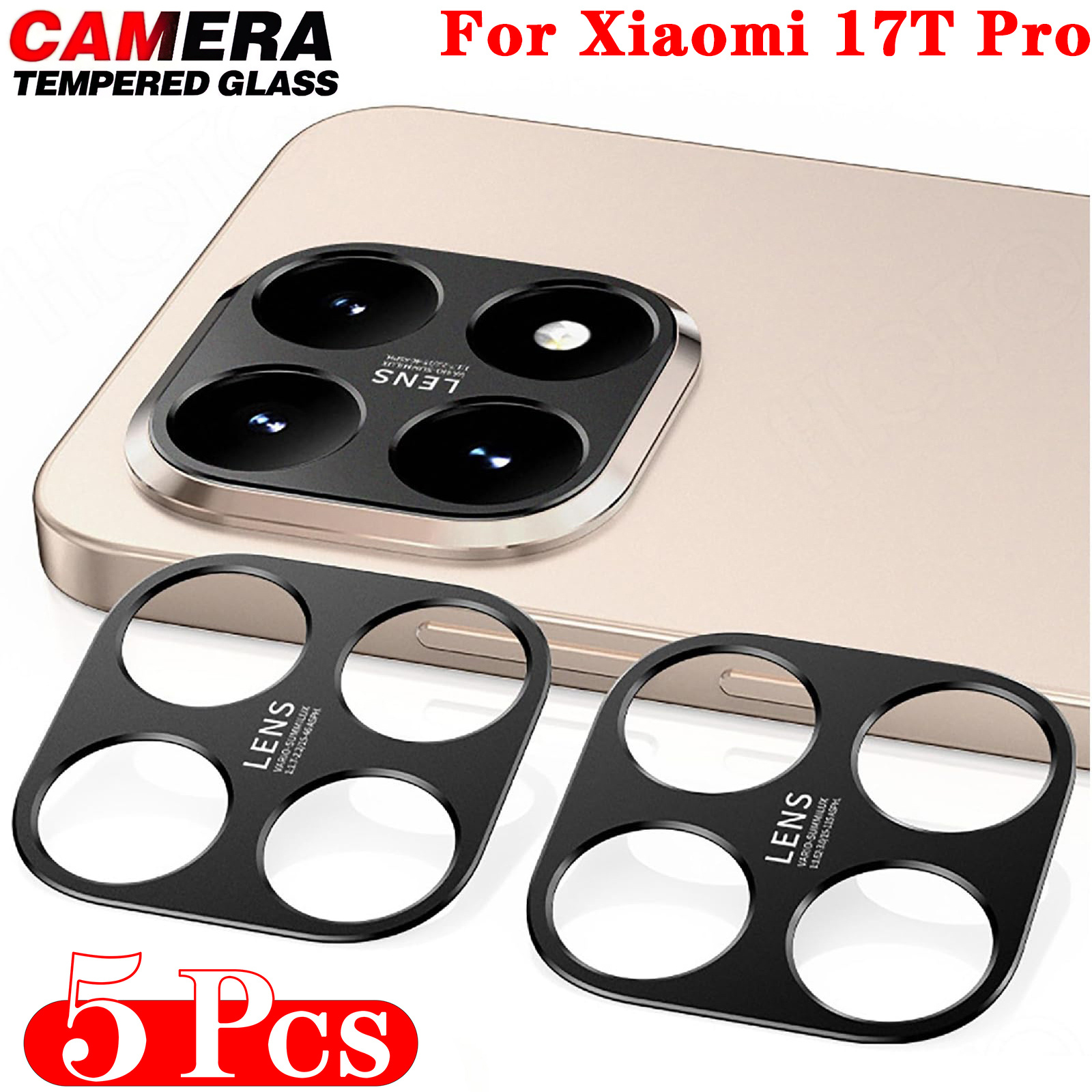 1-5pcs Full Cover Metal Rear C - مراجعة Photography Kit Xiaomi 15T Pro وسعره