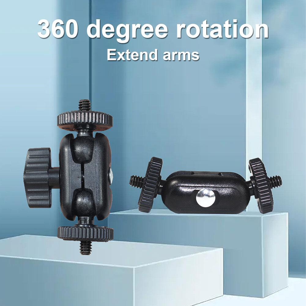New Double Ball Heads Magic Ar - مراجعة Photography Umbrella Lighting Kit وسعره