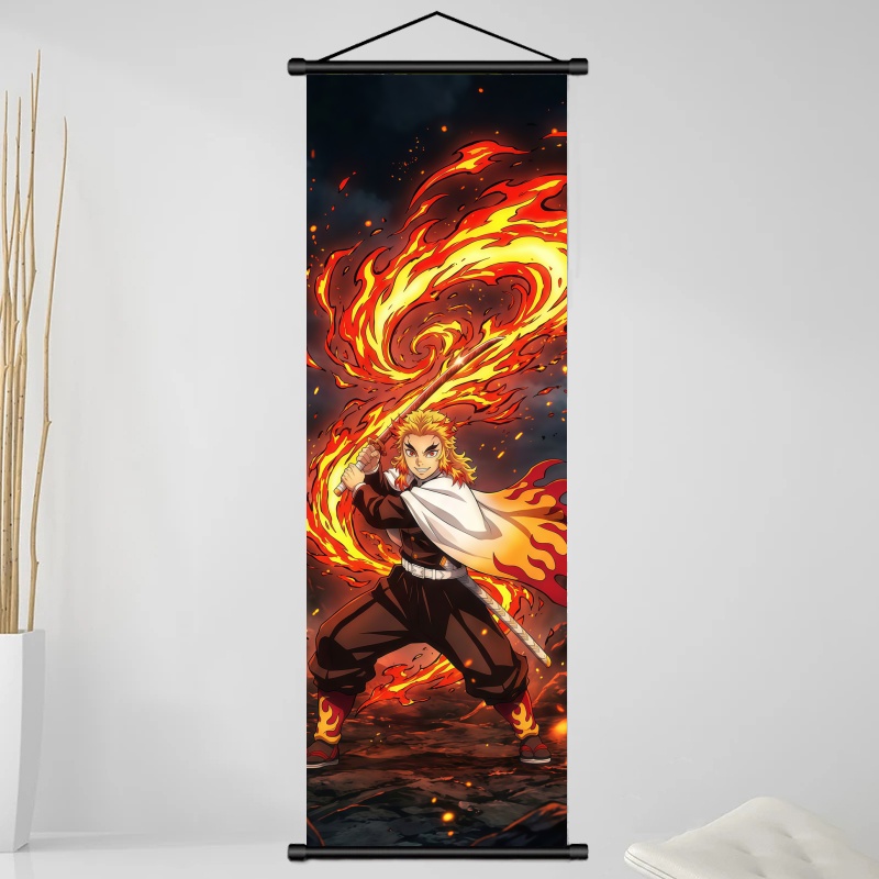 Demon Slayer Kyojuro Rengoku H - مراجعة Photography Anime وسعره