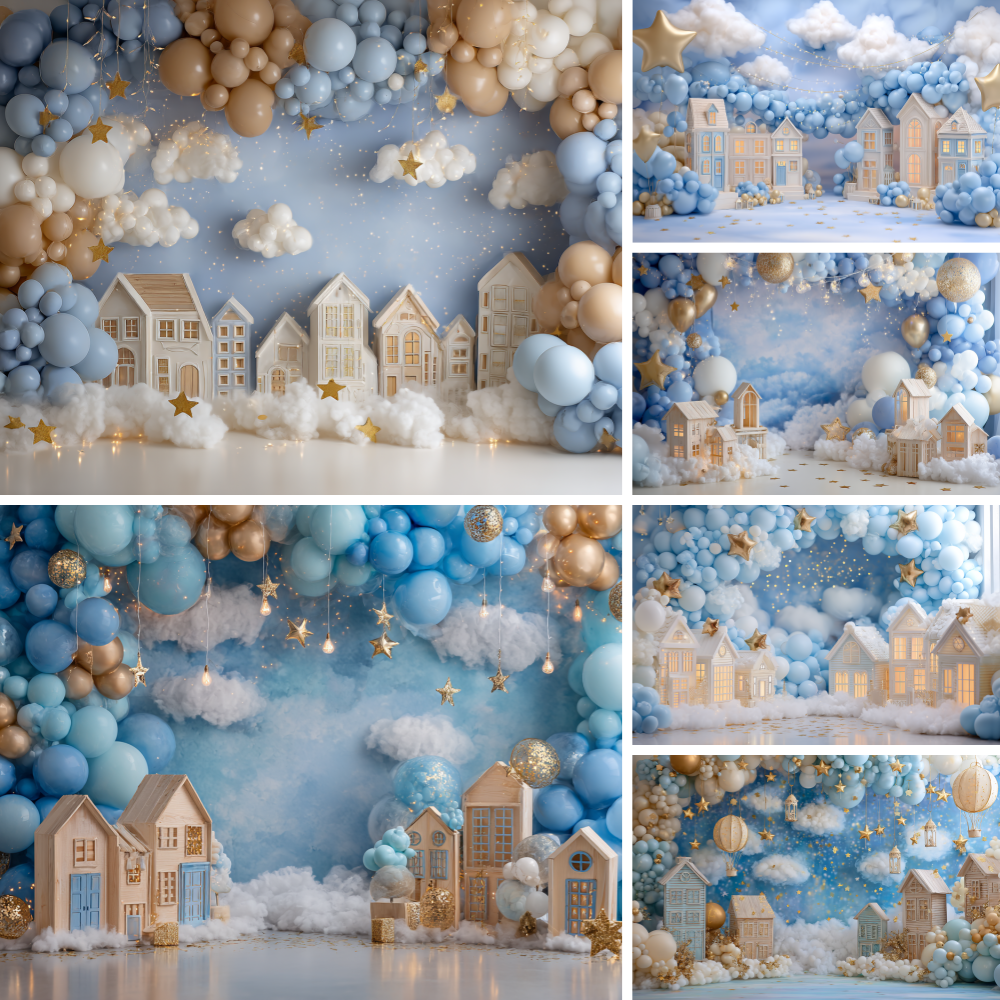 Newborn Baby Shower Backdrop B - مراجعة Photography Urban وسعره