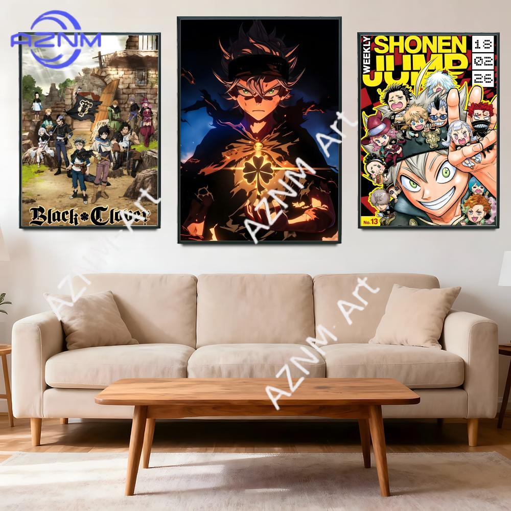Black Clover BC anime cool Pos - مراجعة Photography Anime وسعره