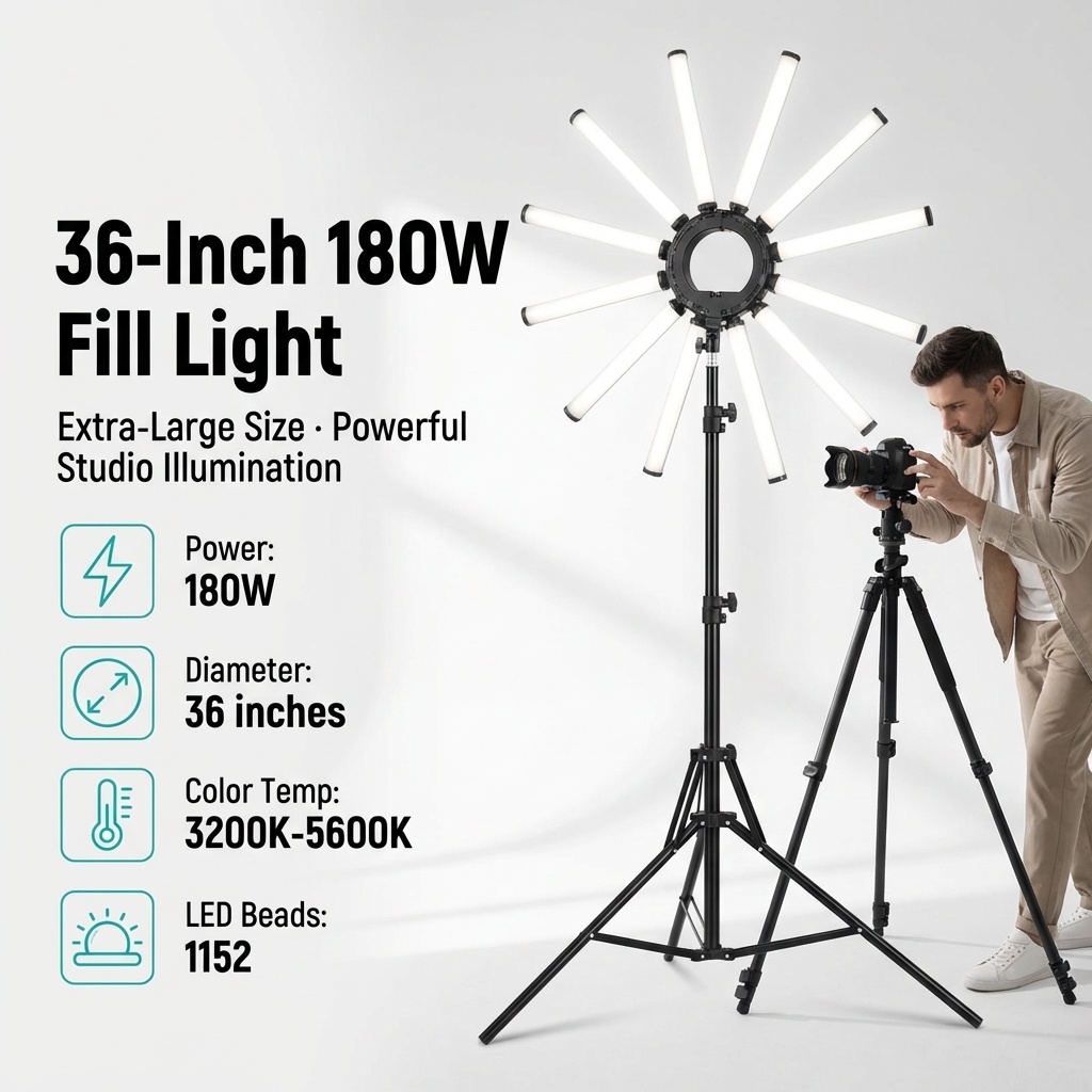 12 Arms Multi Tube Photography - مراجعة Photography Youtube وسعره