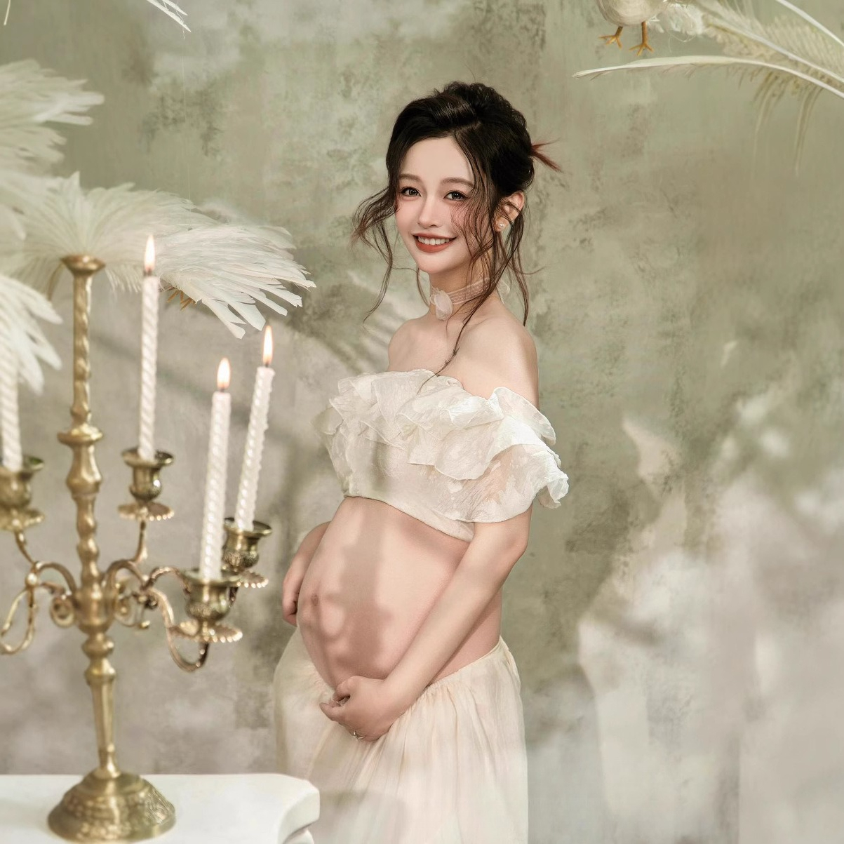 Women Ruffles Tube Top with A- - مراجعة Photography Youtube وسعره