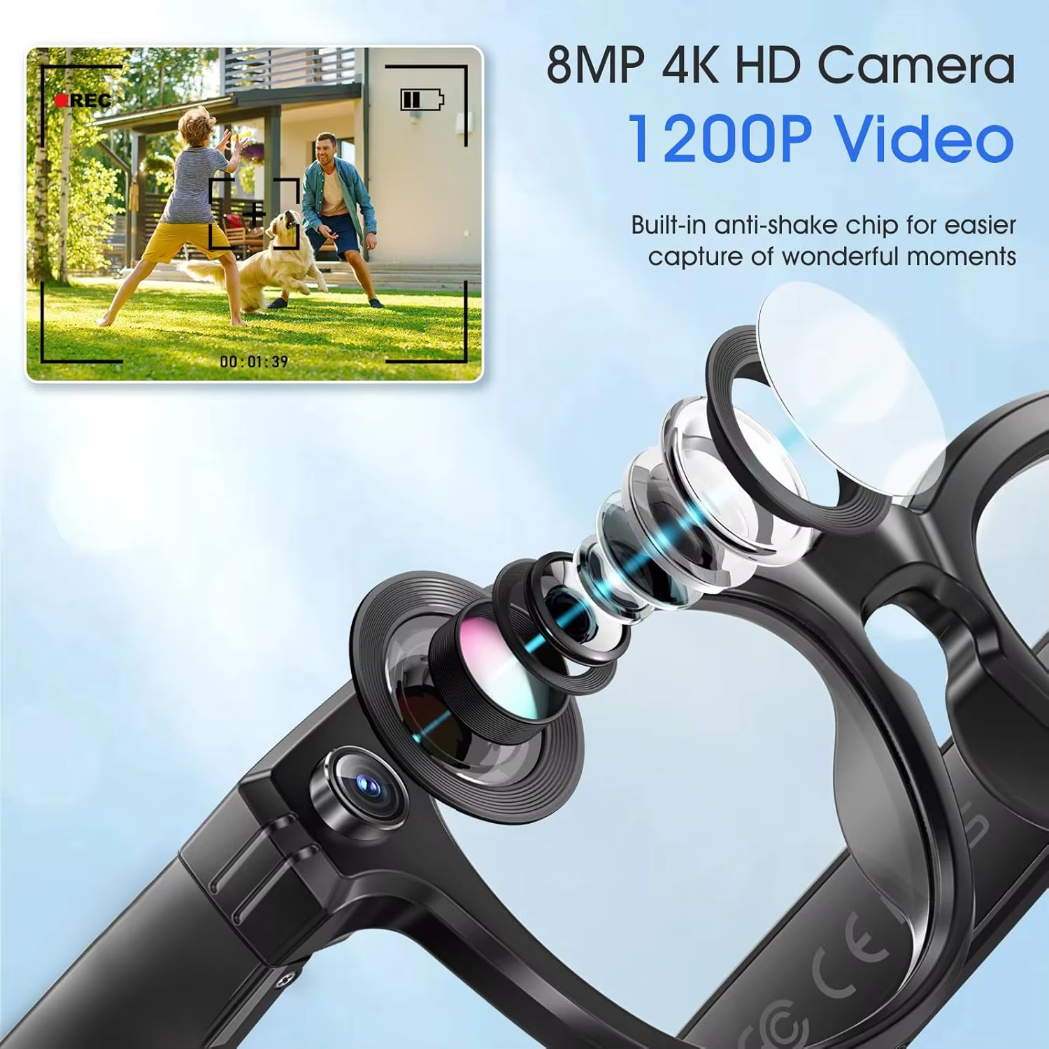 Xiaomi 800W Camera AI Glasses  - مراجعة Photography Product وسعره