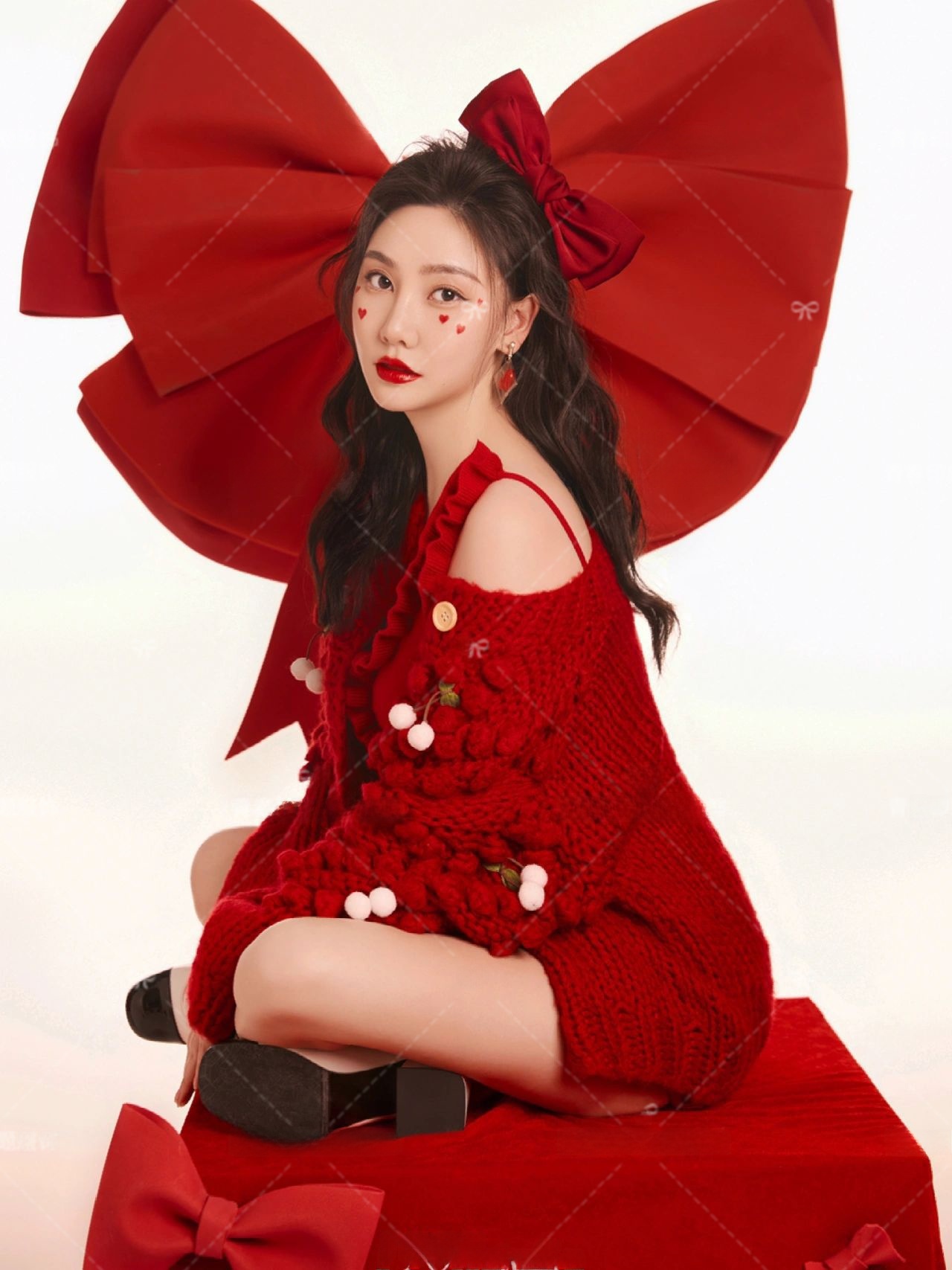Red Sweater Christmas Theme Ne - مراجعة Photography Of The Year وسعره