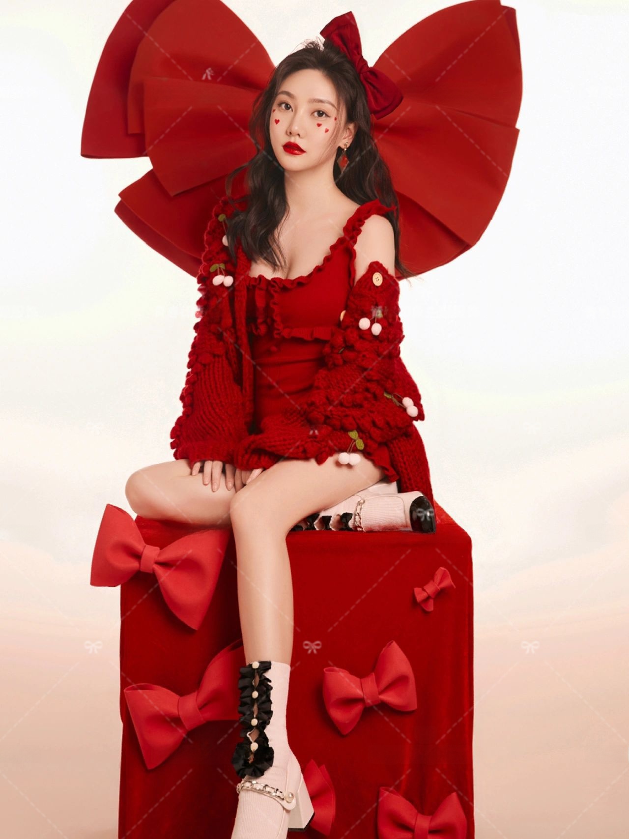 Red Sweater Christmas Theme Ne - مراجعة Photography Of The Year وسعره