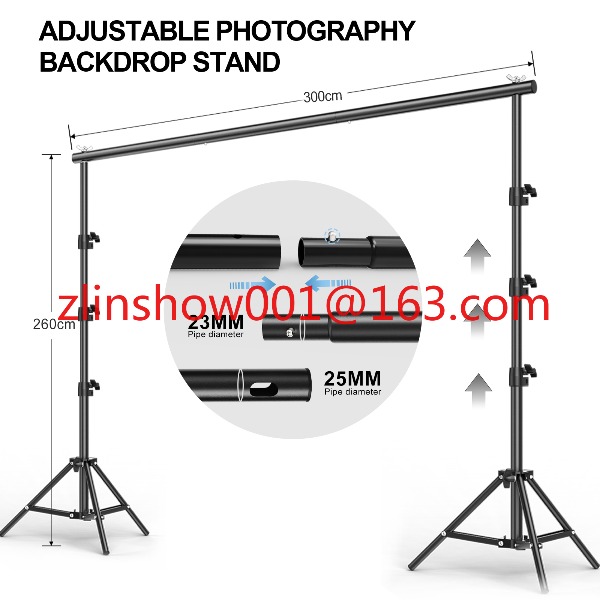 Photo Studio Equipment 2.6*3m/ - مراجعة Photography Umbrella Lighting Kit وسعره