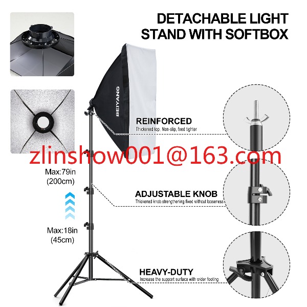 Photo Studio Equipment 2.6*3m/ - مراجعة Photography Umbrella Lighting Kit وسعره