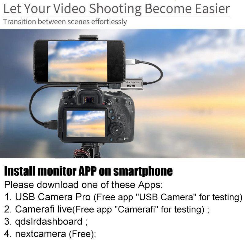 HDMI Adapter 4K Video Capture  - مراجعة Photography Youtube وسعره