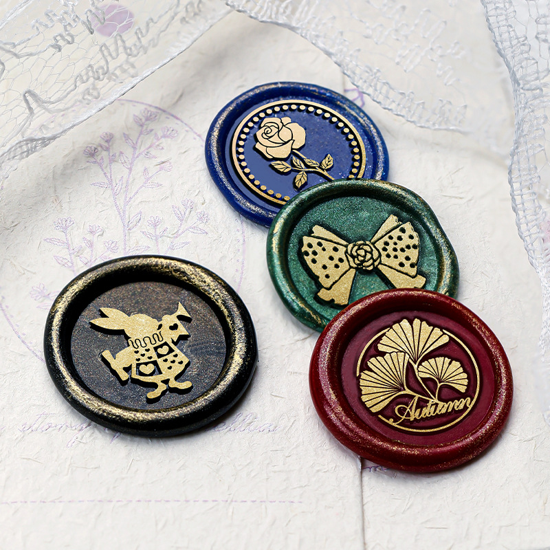 1.5x1.5cm Mini Wax Seal Stamps - مراجعة Photography Coffee وسعره