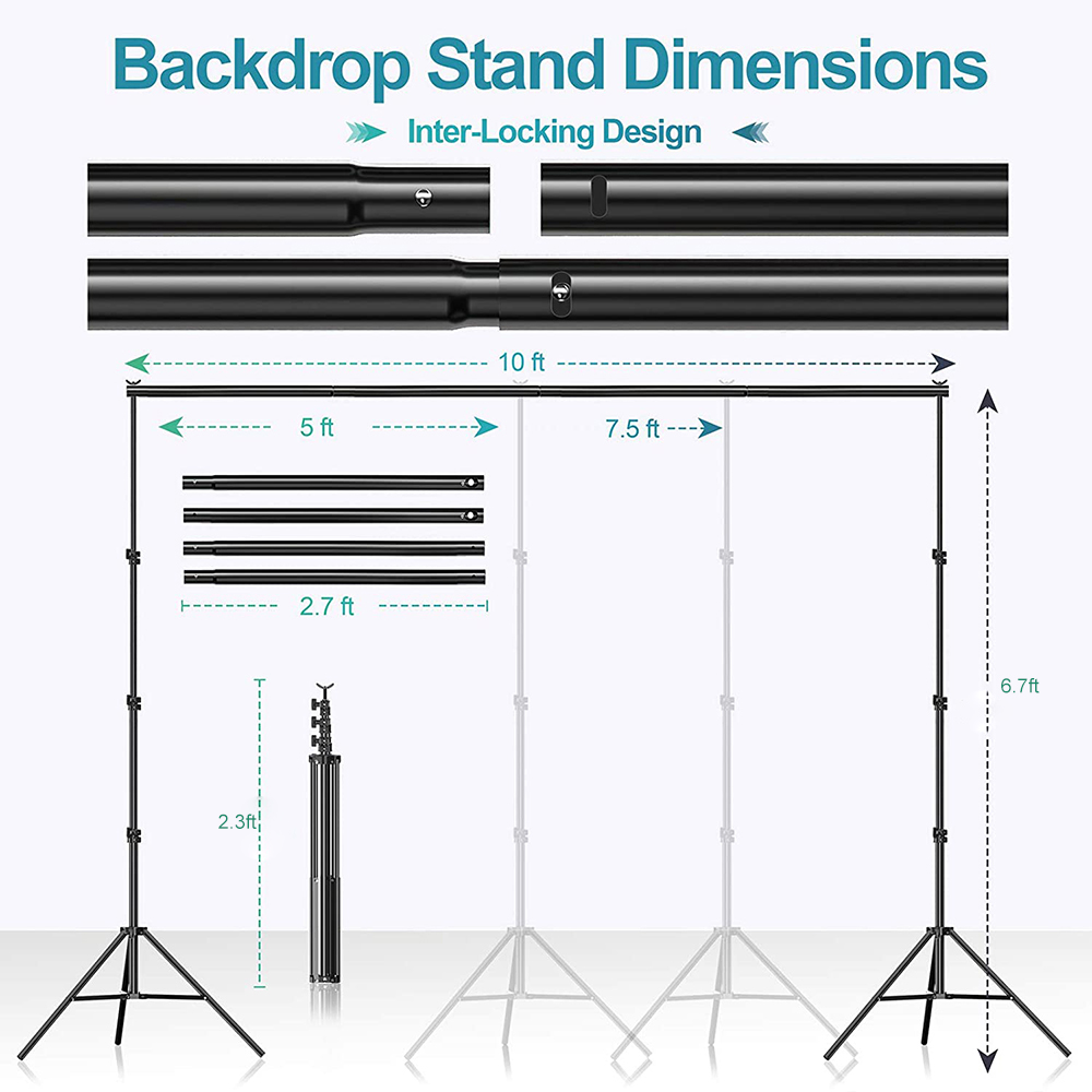 Cost-effective  Photo Studio E - مراجعة Photography Umbrella Lighting Kit وسعره