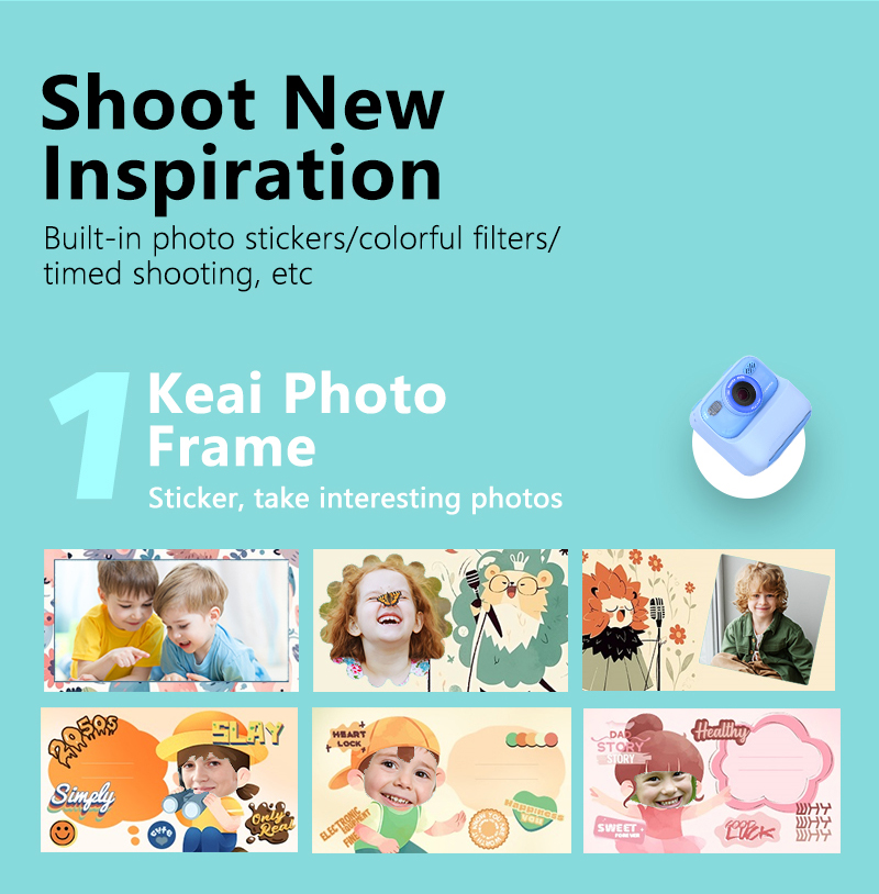 Kids Instant Print Camera 32GB - مراجعة Photography Product وسعره