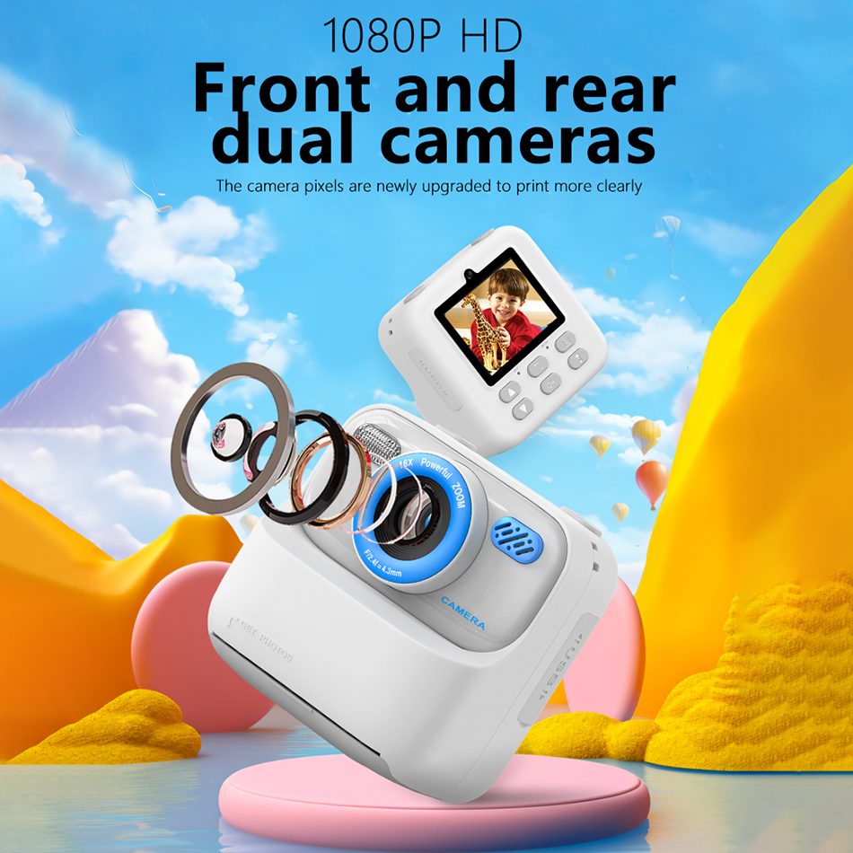 Kids Instant Print Camera 32GB - مراجعة Photography Product وسعره