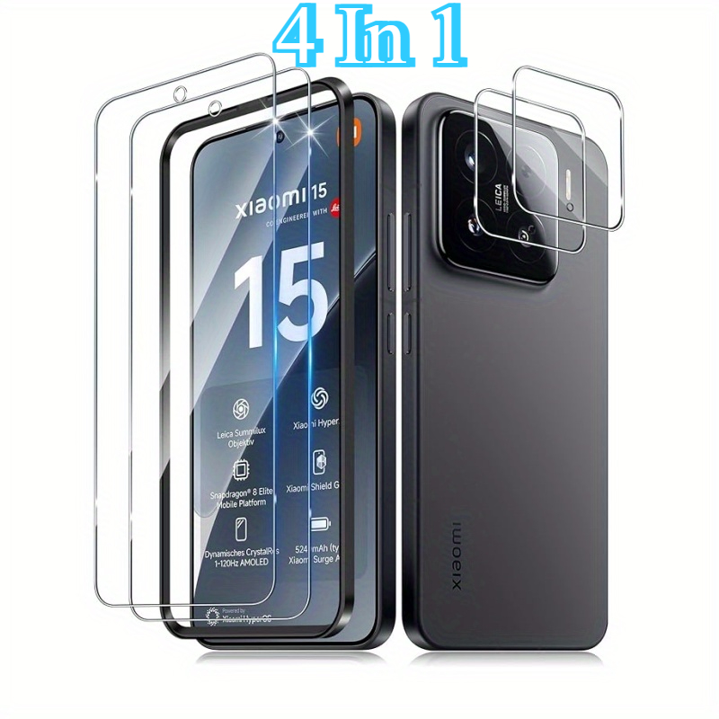 2Pcs Screen Protectors With 2P - مراجعة Xiaomi Photography Kit 15 Ultra وسعره