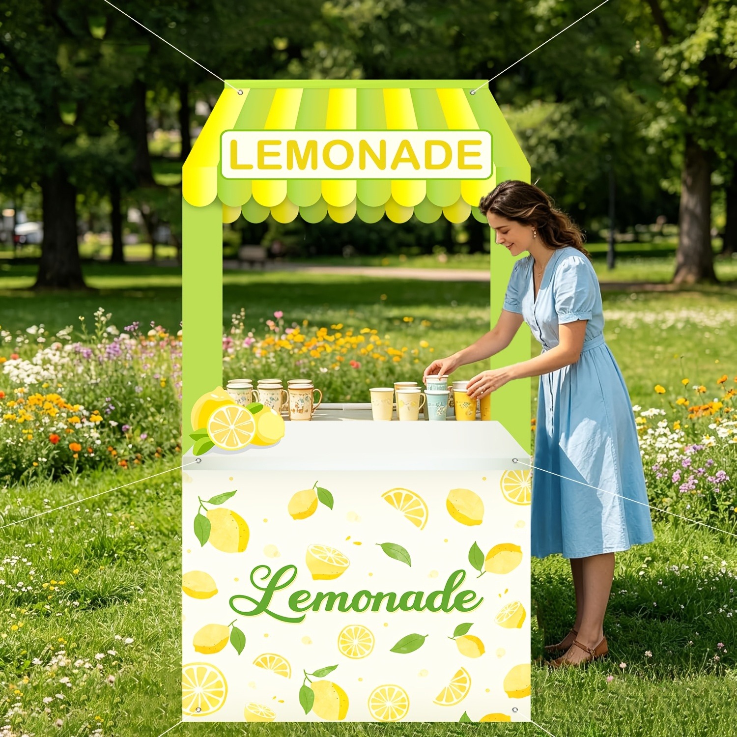 Summer Lemonade Stand Backdrop - مراجعة Photography Website وسعره