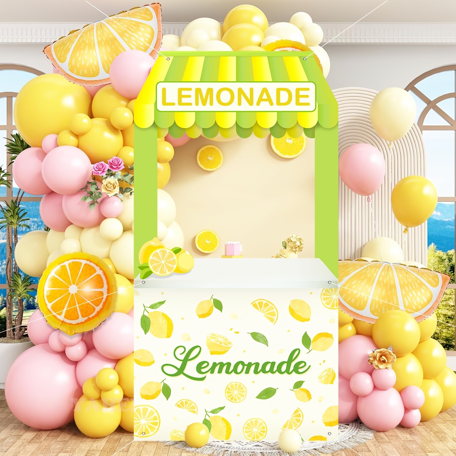 Summer Lemonade Stand Backdrop - مراجعة Photography Website وسعره