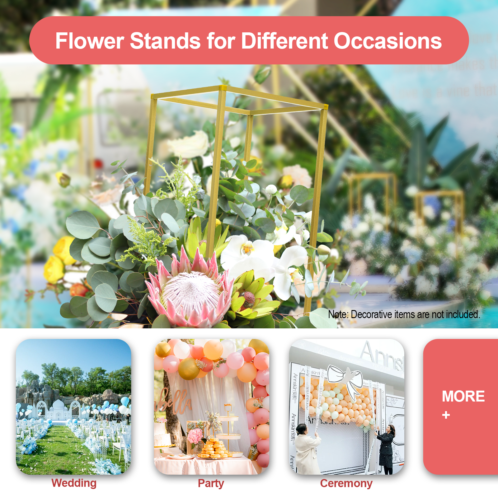 Flower Stand, 10-Pack Square W - مراجعة Photography Youtube وسعره
