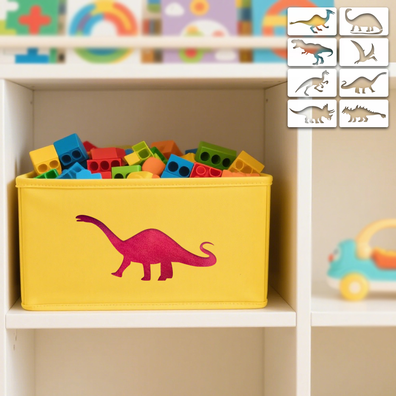 YOMDID 8pcs Dinosaur Drawing T - مراجعة Photography Model وسعره
