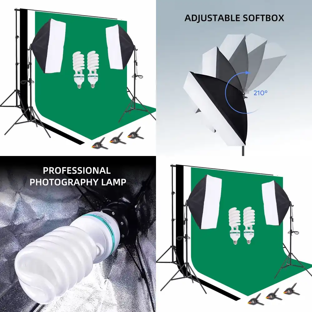 1 Photo Studio Equipment 2.6*3 - مراجعة Backdrop Stand Kit وسعره