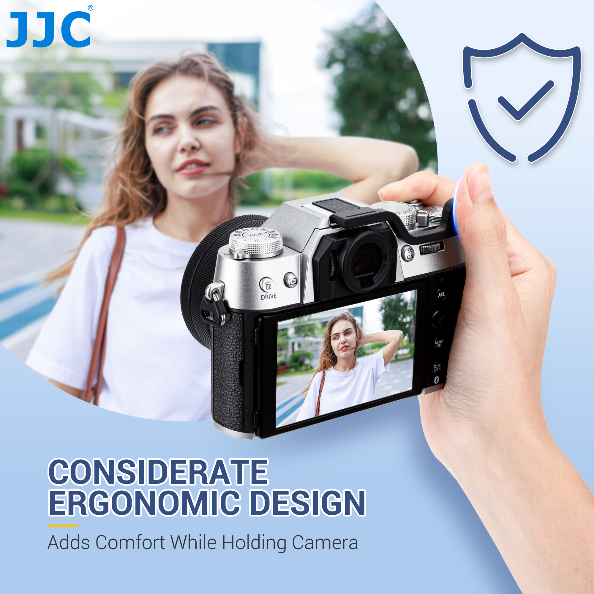 JJC Deluxe Metal Thumb Up Grip - مراجعة Camera Battery Grip وسعره
