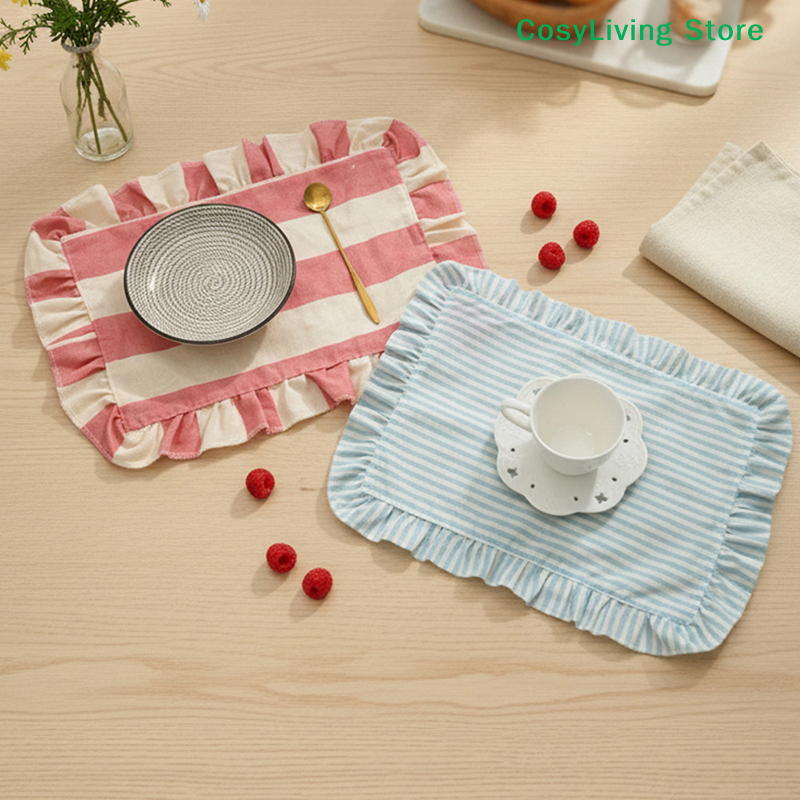 [CL]1Pc Minimalist Stripe Ruff - مراجعة Photography Coffee وسعره