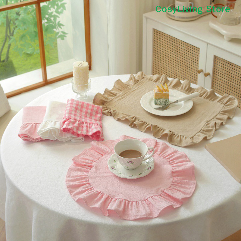 [CL]1Pc Minimalist Stripe Ruff - مراجعة Photography Coffee وسعره