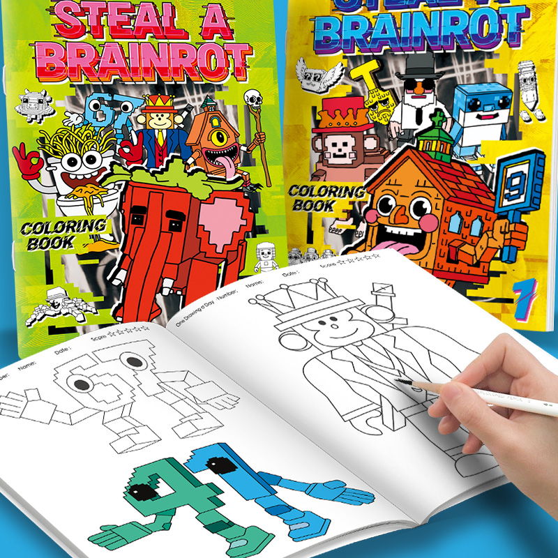 Steal a Brainrot Coloring Book - مراجعة Photography Job وسعره