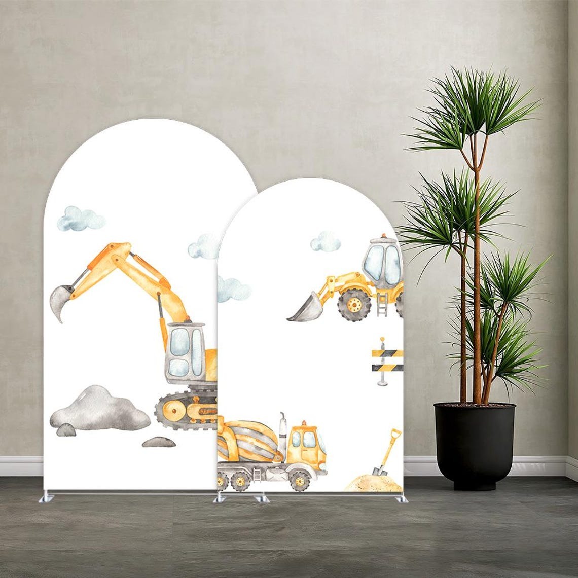 Mocsicka Under Construction Bi - مراجعة Backdrop Stand Kit وسعره