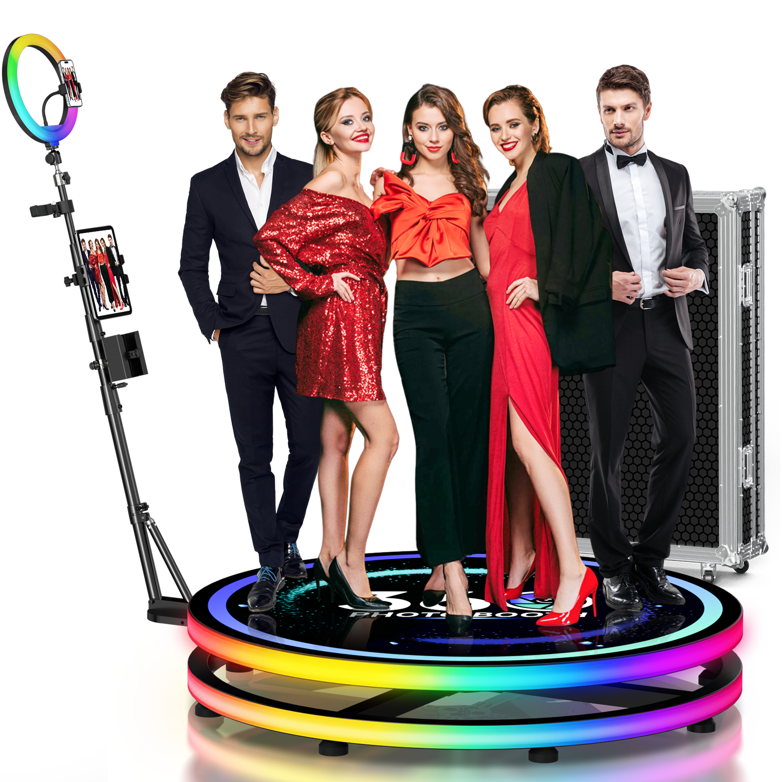 360 Rotating Photo Booth Ring  - مراجعة Photography Website وسعره