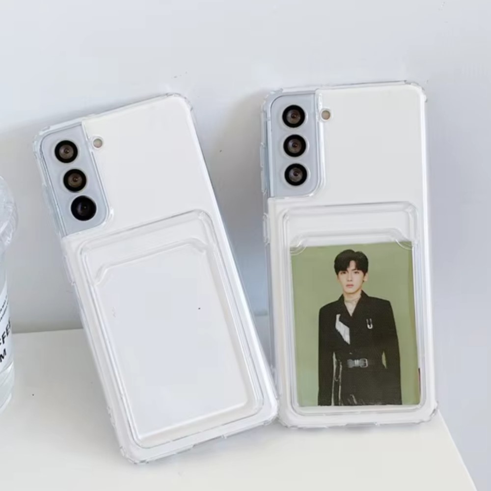 Clear Silicone Card Slot Holde - مراجعة Photography Product وسعره