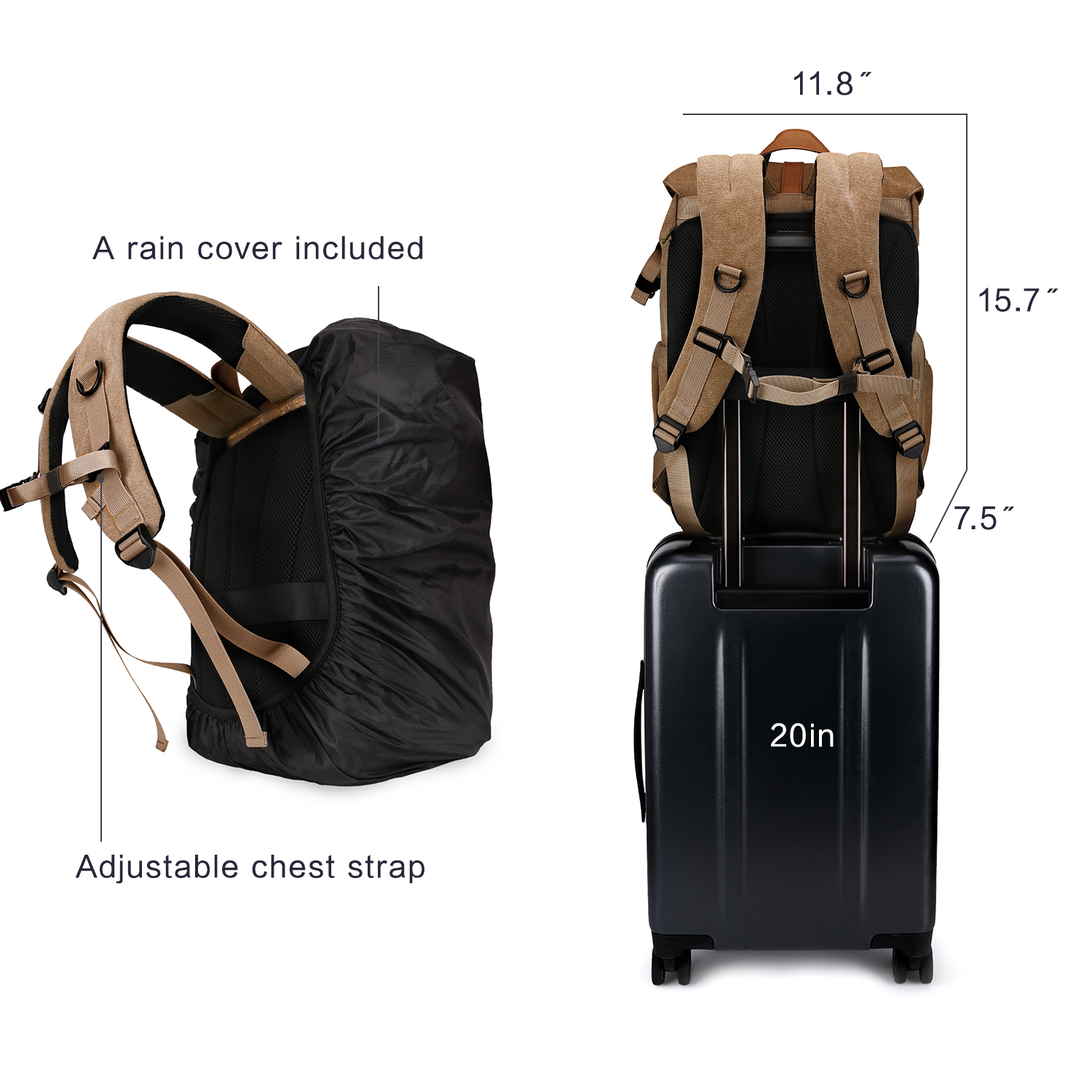 BAGSMART Camera Bag DSLR Photo - مراجعة Photography Product وسعره