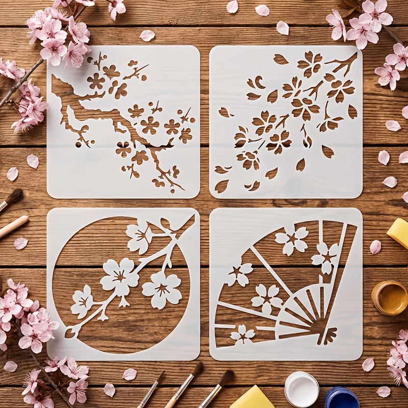 4PCS Japanese Cherry Blossom S - مراجعة Photography Model وسعره