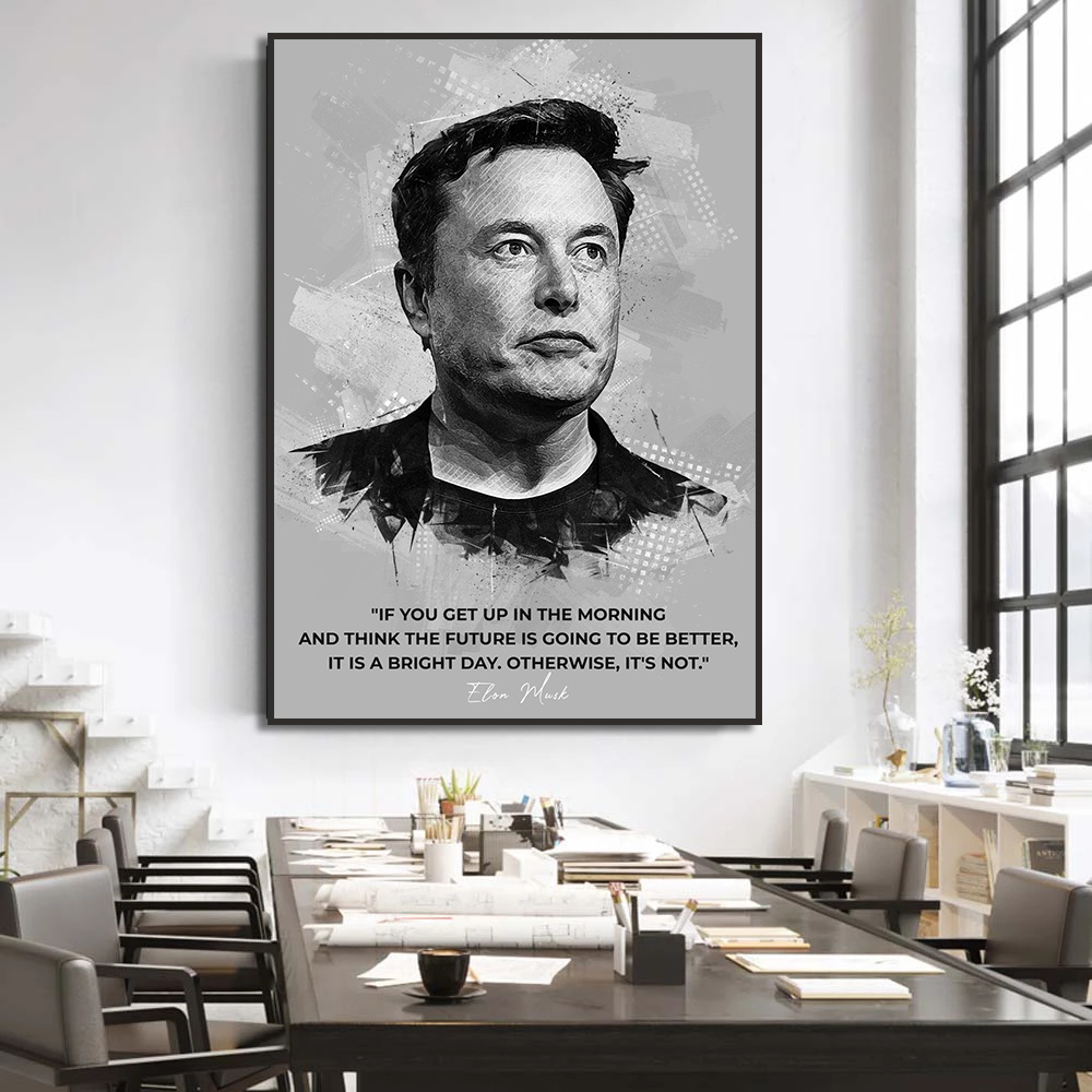 Jobs Steve Elon Musk Canvas Pa - مراجعة Photography Job وسعره