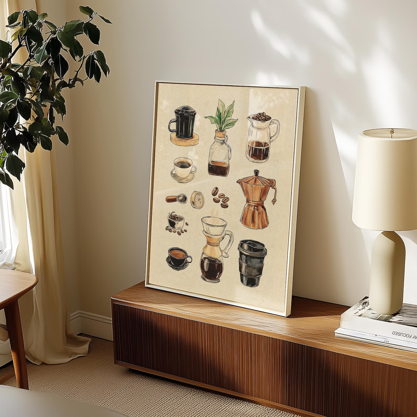 Retro Vintage Coffee Chart Dig - مراجعة Photography Coffee وسعره