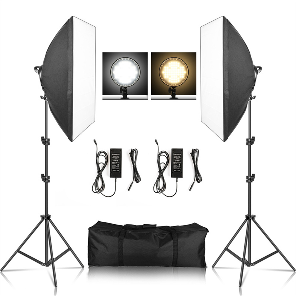 Softbox Light Photography Kit  - مراجعة Photography Umbrella Lighting Kit وسعره