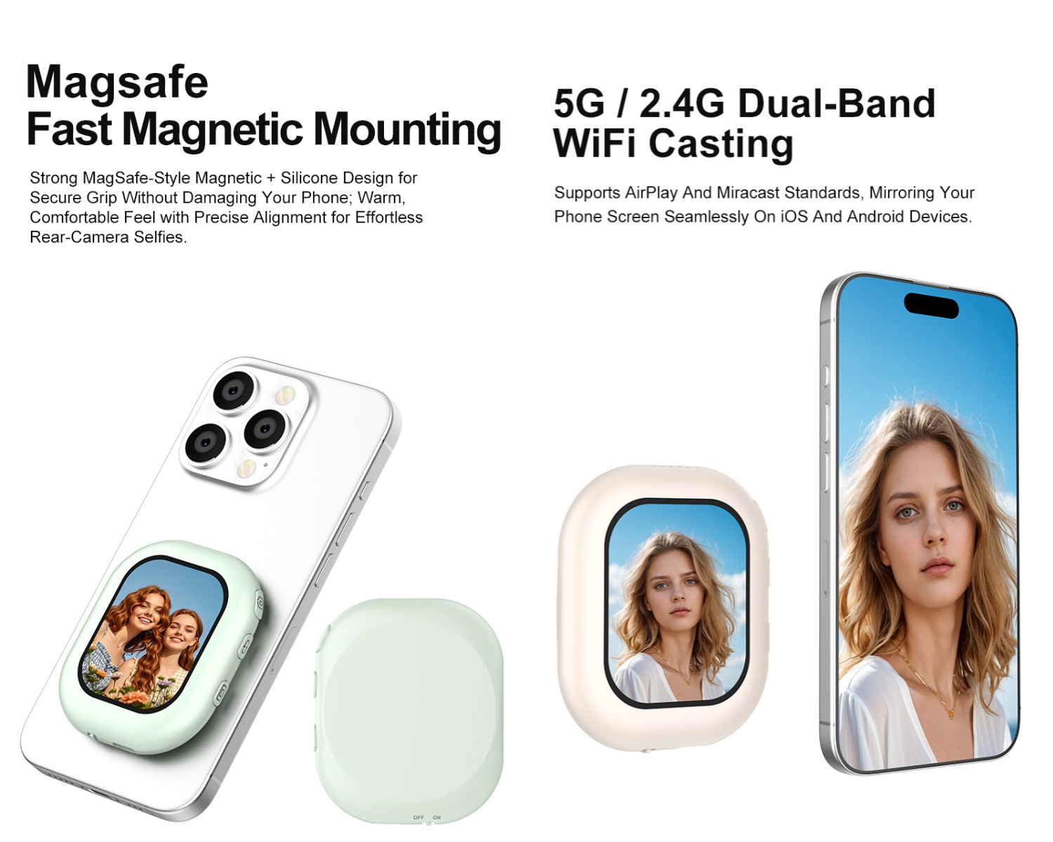 Wireless Mini Magnetic Selfie  - مراجعة Photography Product وسعره