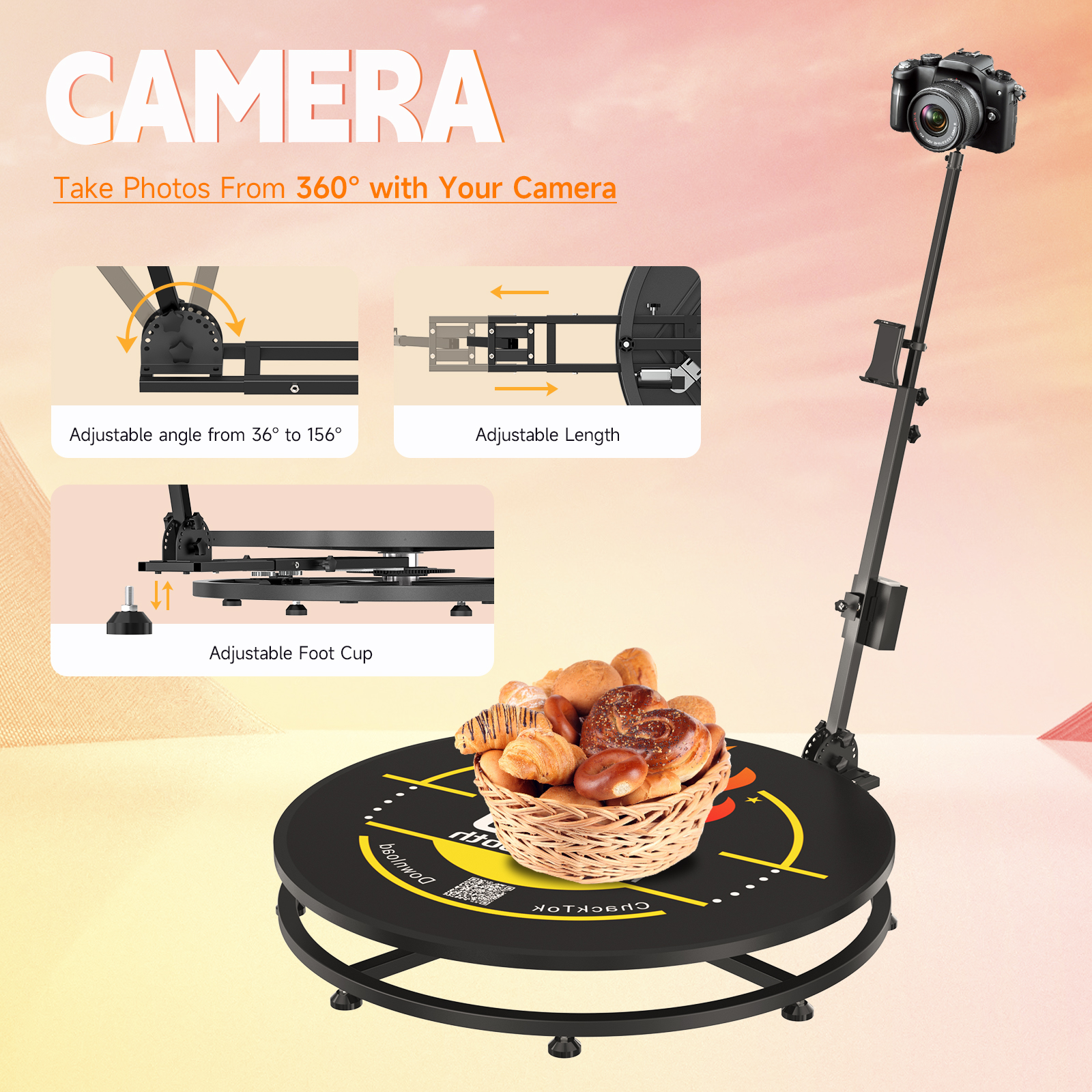 MWE 360 Photo Booth Machine fo - مراجعة Photography Website وسعره